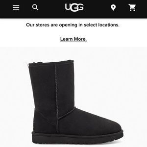 Classic Short II - Ugg Boot - Black